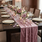 Velvet Table Runner Dusty Rose/Mauve - CV Linens