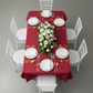 Economy Polyester Tablecloth 60"x120" Rectangular - Apple Red