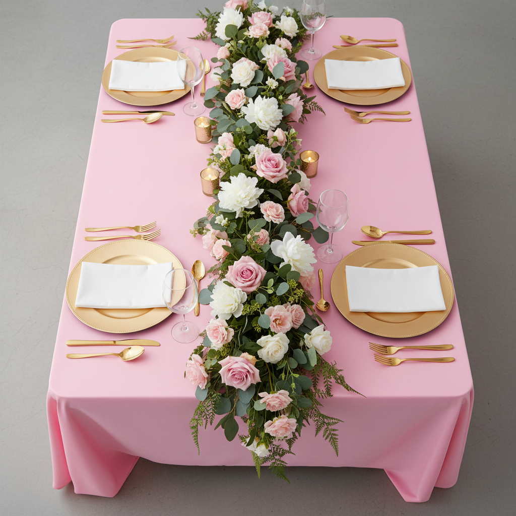 Economy Polyester Tablecloth 90 Economy Polyester Tablecloth 90