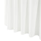 Embossed Geometric Jacquard 132" Round Tablecloth Light Ivory/Off White fabric hang