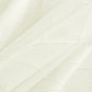 Embossed Geometric Jacquard 90"x132" Rectangle Tablceloth Ivory fabric close up