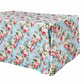 English Garden Floral Rectangular 90"x132" Tablecloth close up