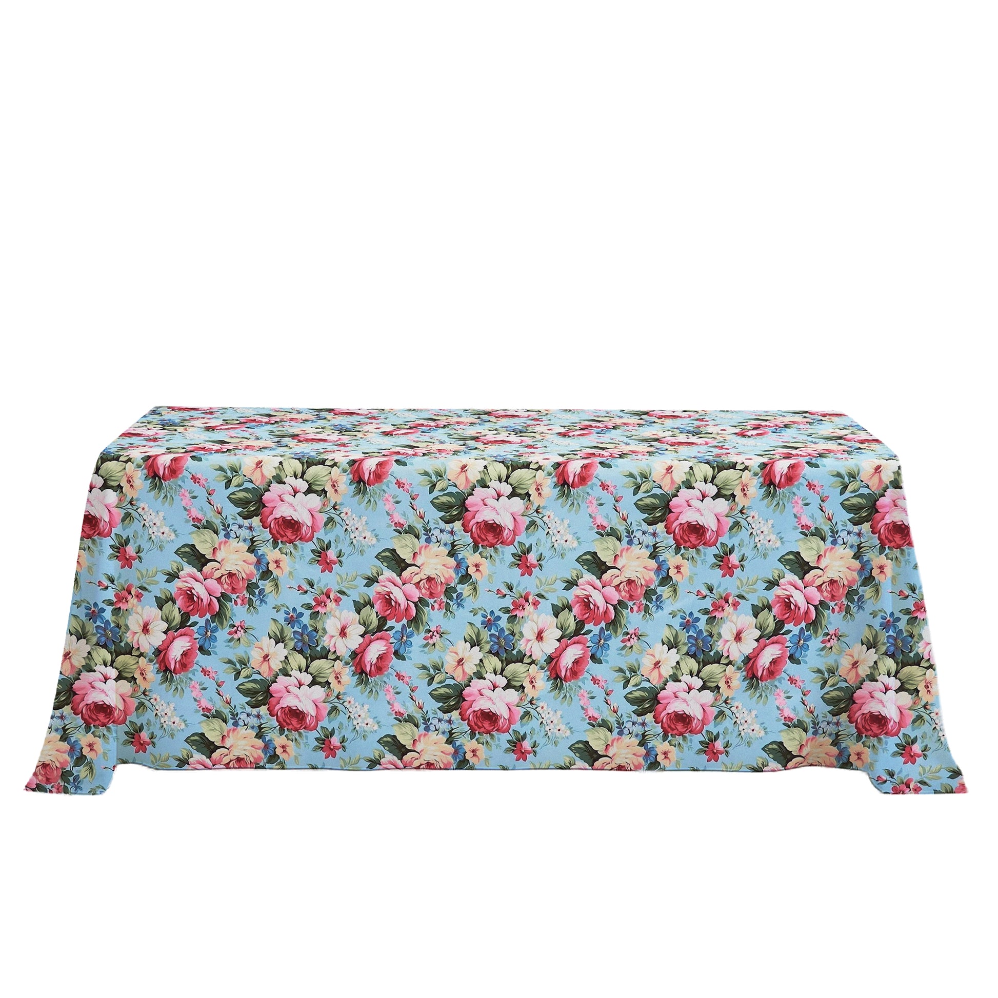 English Garden Print Rectangular Tablecloth 108"x156"