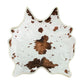 Faux Cowhide 20"x19" Placemats/Napkins (Set of 4) - Brown