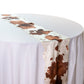 Faux Cowhide Table Runner - Brown - Close Up