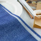 Faux Linen Denim 20x20 Napkin (5pc/pk) - Blue - Close Up