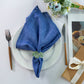 Faux Linen Denim 20x20 Napkin (5pc/pk) - Blue - Lifestyle