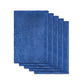 Faux Linen Denim 20x20 Napkin (5pc/pk) - Blue - CV Linens