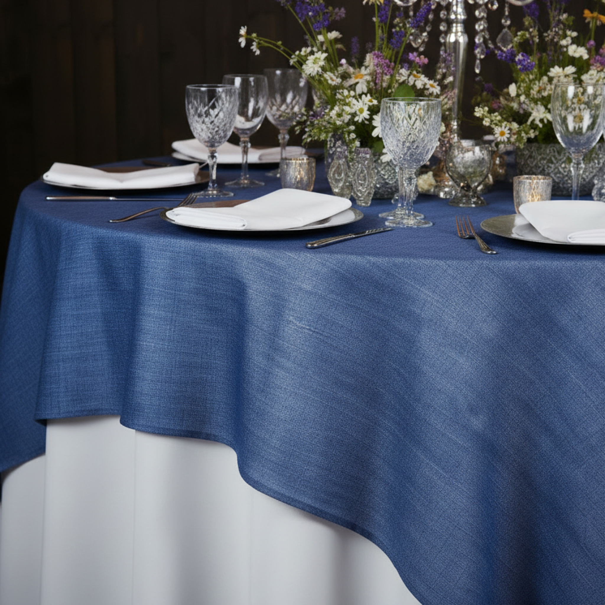 Faux Linen Denim 72