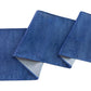 Faux Linen Denim Table Runner - Blue - Close Up