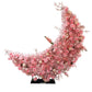 Floral 3D Backdrop for Crescent Moon Stand Pink full view