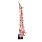Floral 3D Backdrop for Crescent Moon Stand Pink side view 