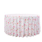 Floral Haze round tablecloth full view