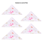 Floral haze 20"x20" napkin 5pc bundle