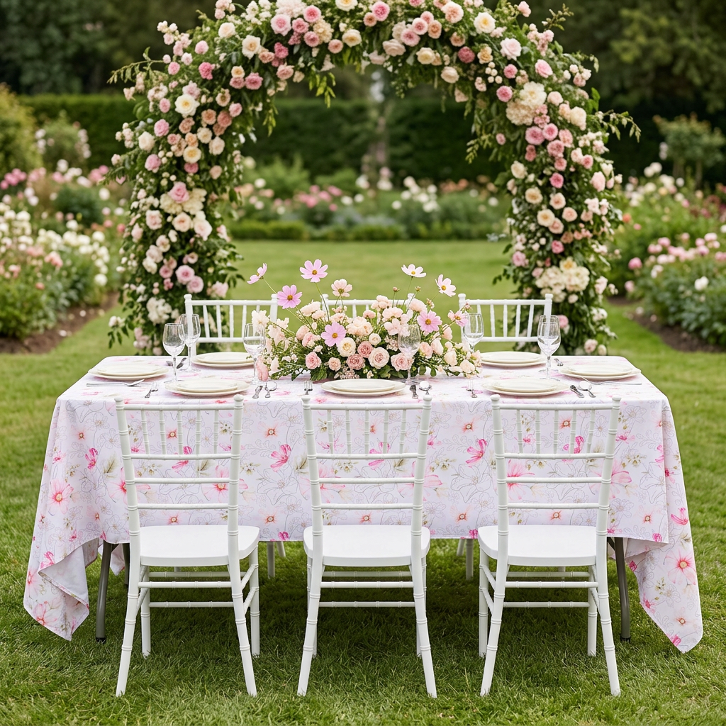 Floral Haze 60x120 garden wedding