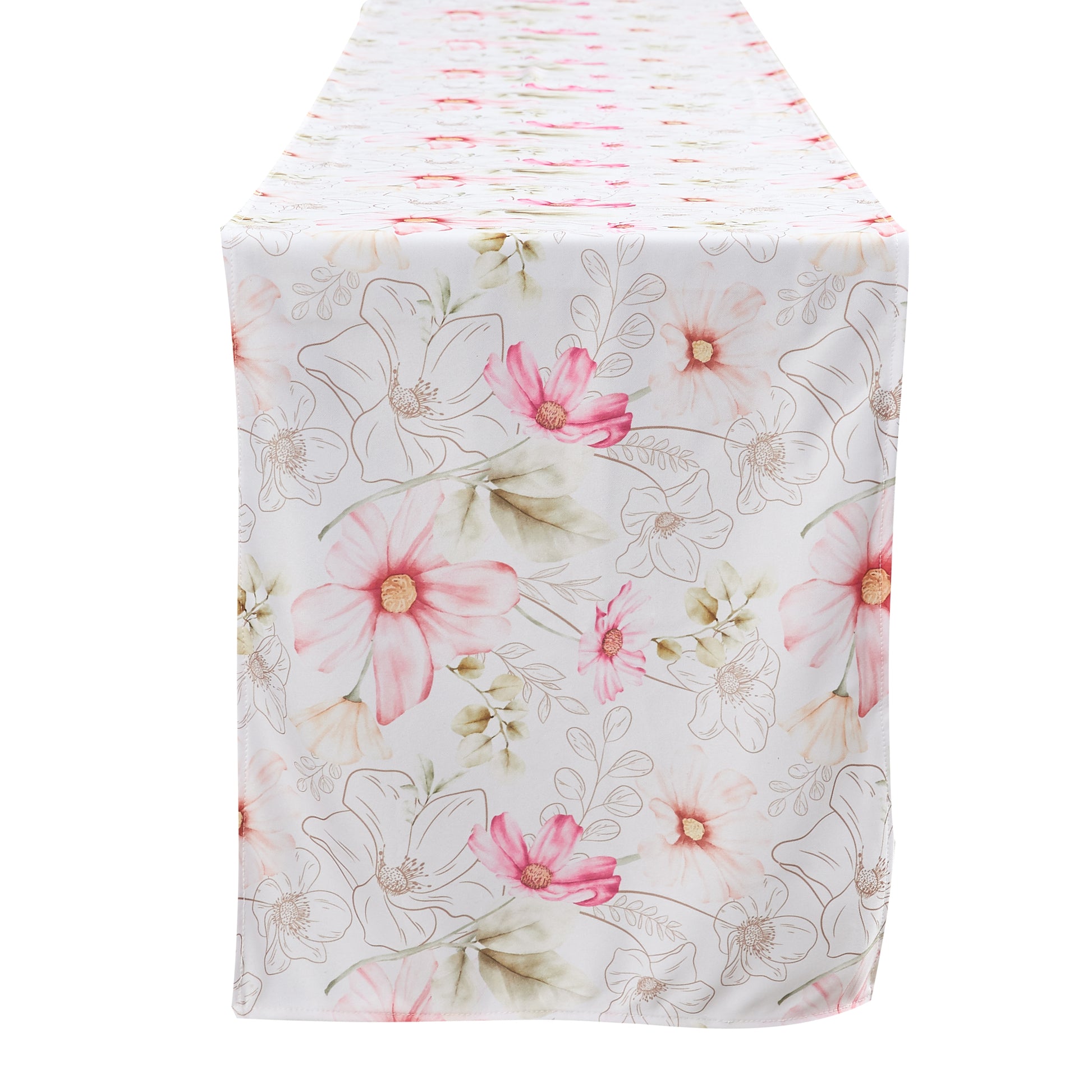 Floral Haze Table Runner front view