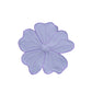Flower Linen Embroidery Placemat - Lavender/Victorian Lilac Trim