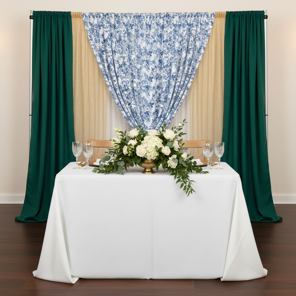 French Toile 12ft H x 52