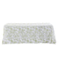 French Toile 90"x132" Rectangular Tablecloth - Sage Green