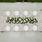 French Toile 90"x132" Rectangular Tablecloth - Taupe Top View