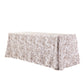 French Toile 90"x132" Rectangular Tablecloth - Taupe
