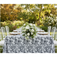 French Toile 90"x156" Rectangular Tablecloth - Black