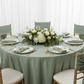 birthday setup French Toile Acrylic Charger Plate - Olive Green