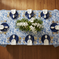 French Toile King 108"x156" Rectangular Tablecloth - Blue