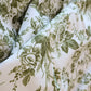 5 yards French Toile Fabric Bolt - Olive Green
