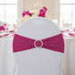 Buckle Spandex Stretch Chair Band - Fuchsia