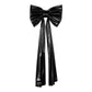 Giant Fabric Bow for Backdrop - Metallic Black - CV Linens