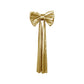 Giant Fabric Bow for Backdrop Metallic Gold - CV Linens