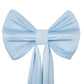 Giant Fabric Bow for Backdrop - Baby Blue