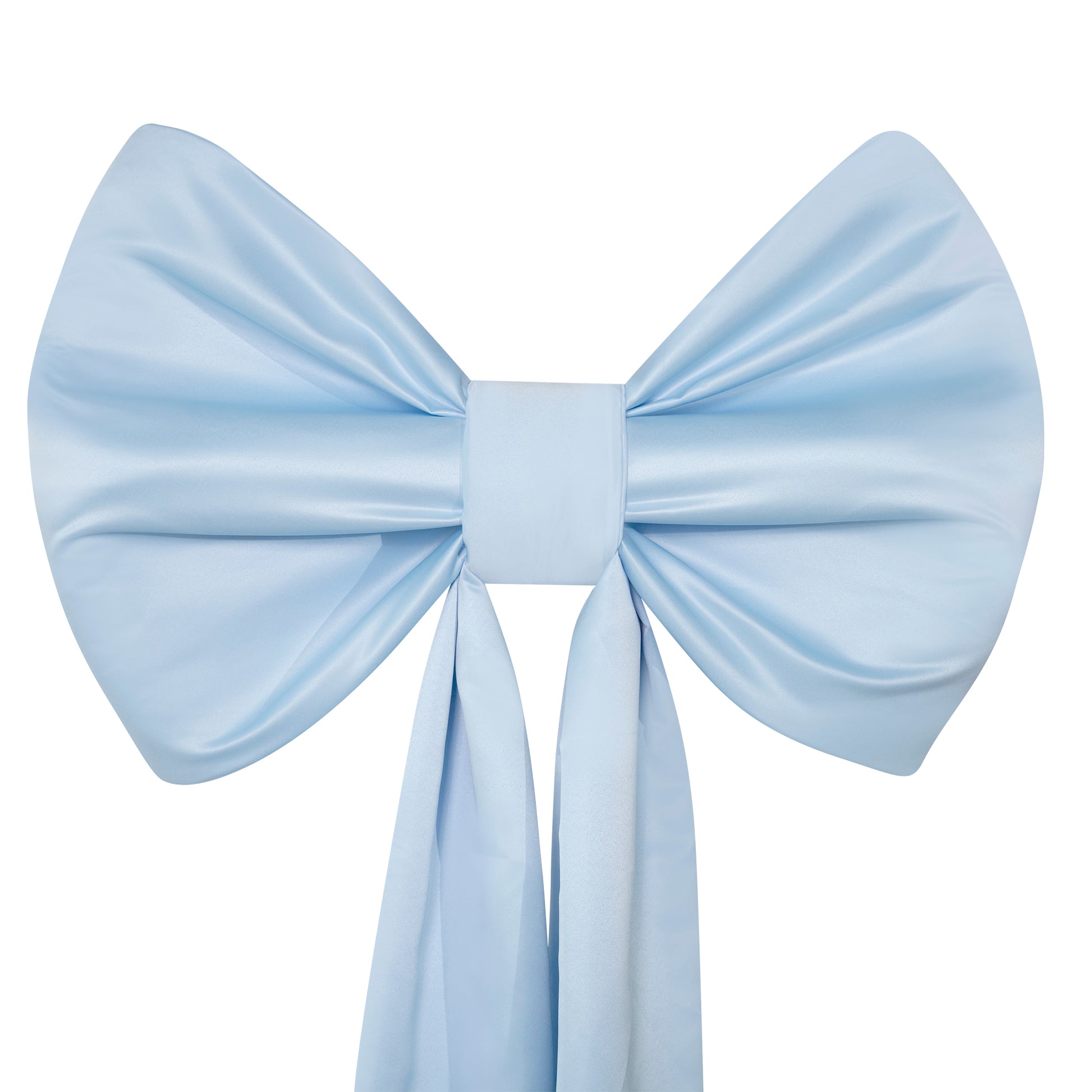 Giant Fabric Bow for Backdrop - Baby Blue