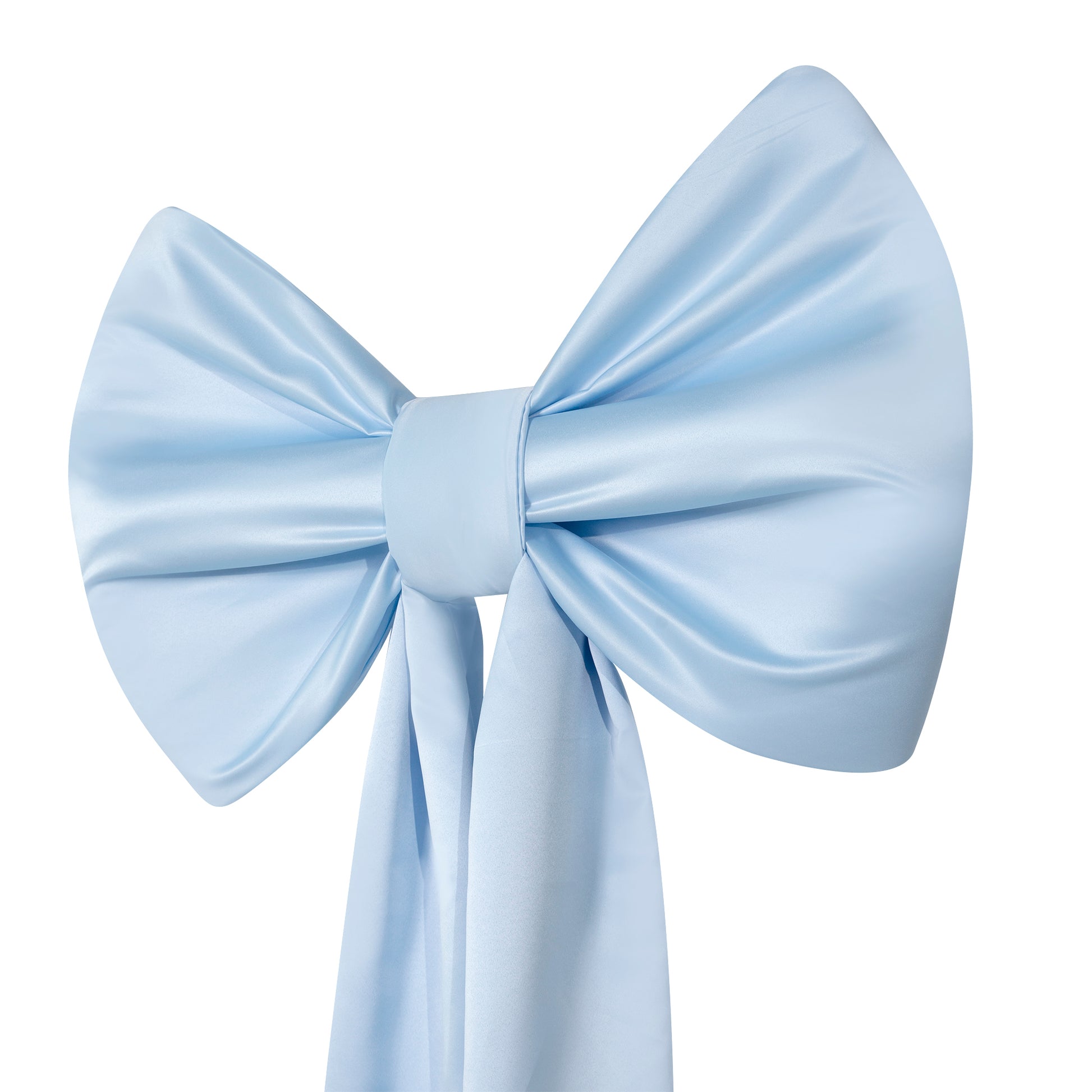Giant Fabric Bow for Backdrop - Baby Blue