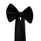 Giant Fabric Bow for Backdrop - Black