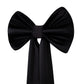 Giant Fabric Bow for Backdrop - Black