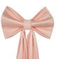 Giant Fabric Bow for Backdrop - Blush/Rose Gold