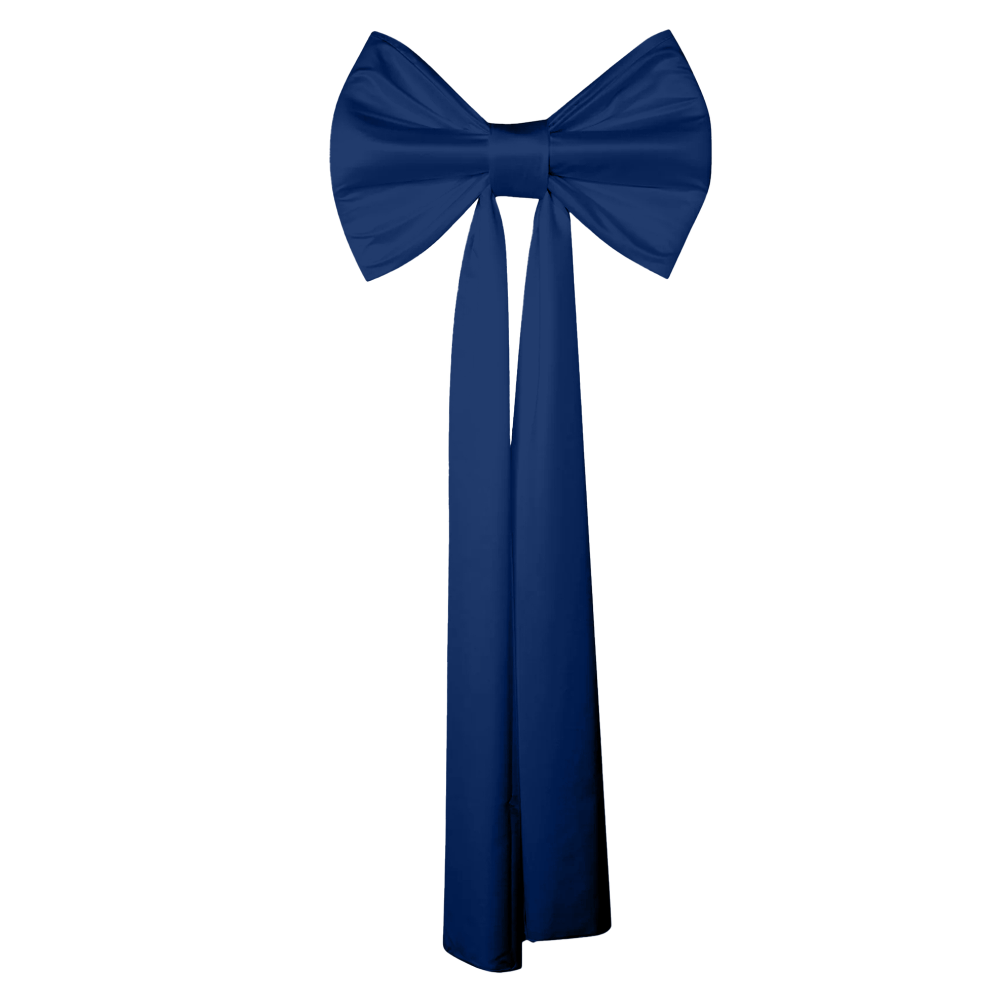 Giant Fabric Bow for Backdrop - Navy Blue - CV Linens
