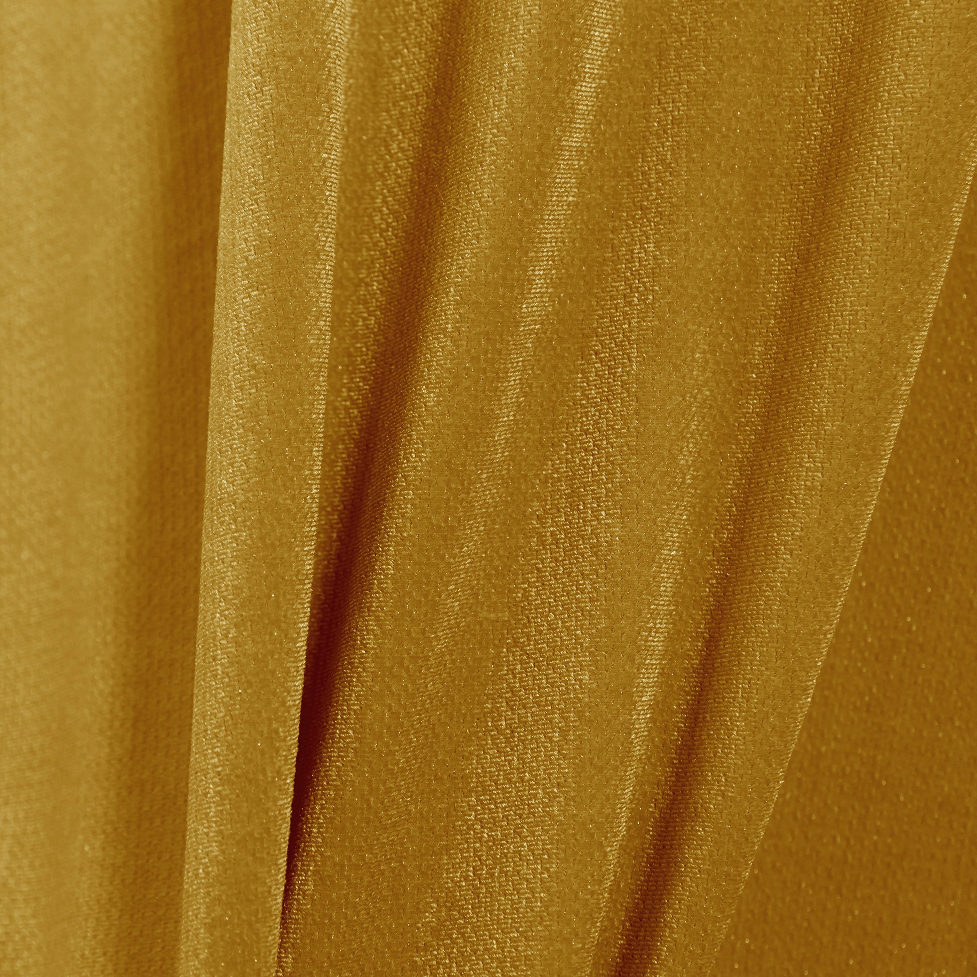 Glitter Velvet 120" Round Tablecloth Gold close up 