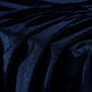 Glitter Velvet Navy Blue fabric