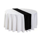 Glitter Velvet Table Runner Black - CV Linens