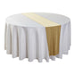 Glitter Velvet Table Runner Champagne - CV Linens