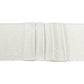Glitter Velvet Table Runner Ivory bunched 