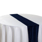 Glitter Velvet Table Runner Navy Blue - CV Linens