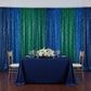 Glitz Sequin 10ft H x 52" W Drape/Backdrop panel - Emerald Green