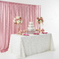 Glitz Sequin 10ft H x 52" W Drape/Backdrop panel - Pink for a birthday celebration