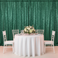 Glitz Sequin 12ft H x 52" W Drape/Backdrop panel - Emerald Green | uprights | bases | crossbar |
