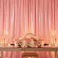 Glitz Sequin 12ft H x 52" W Drape/Backdrop panel - Pink