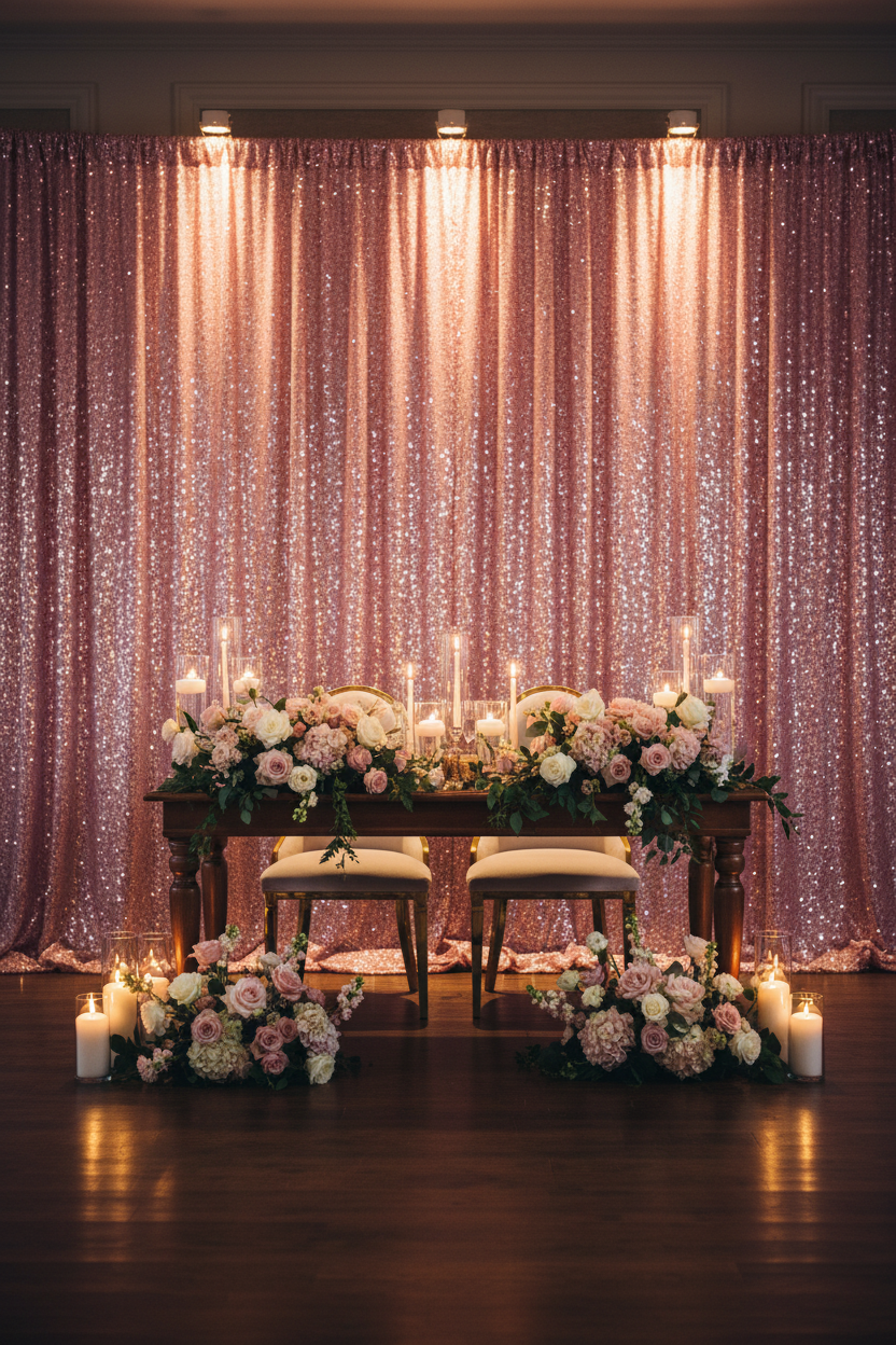 Glitz Sequin 12ft H x 52